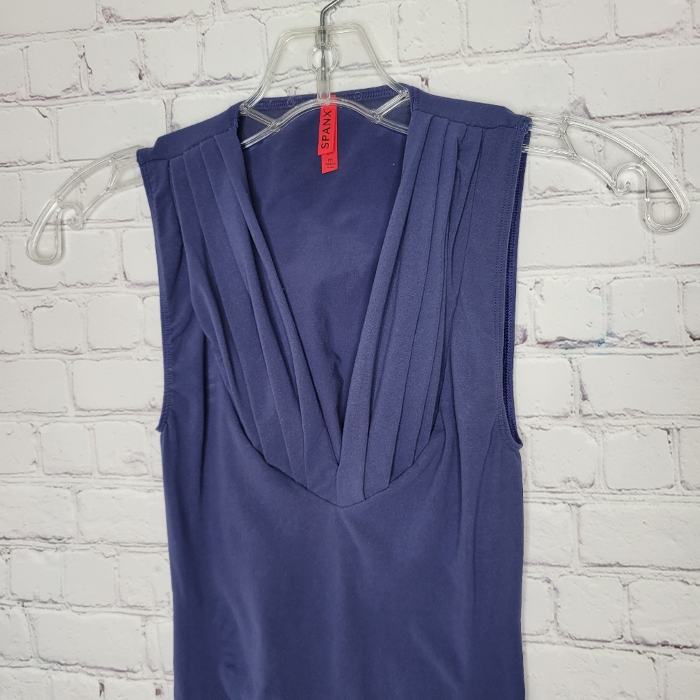 Spanx On Top And In Control Draped V Sleeveless B… - image 5